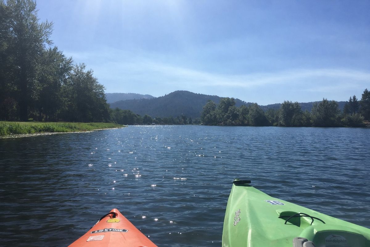 Kayaking at Heyburn