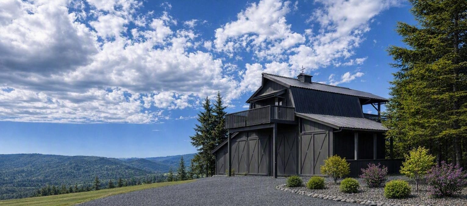 Benewah Estate residence, exterior front elevation